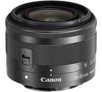 Canon EF-M 15-45mm f/3.5-6.3 is STM Objectif Zoom stabilisé pour Appareil Photo EOS M, Noir