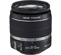 Canon EF-S 18-55 mm F3.5-5.6 IS 58 mm Objectif (adapté à Canon EF-S) noir Reconditionné Très bon état