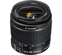Canon EF-S 18-55mm f/3.5-5.6 is II Objectif Noir