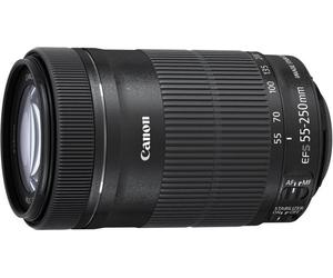 Canon EF-S 55-250mm f/4-5.6 IS STM SLR Téléobjectif Noir