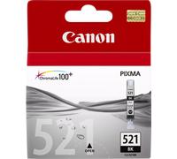 Canon CLI-521 BK cartouche d'encre 1 pièce(s) Original Noir