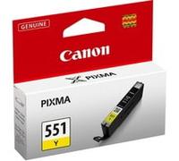 Original Canon 6511B001 / CLI551Y Cartouche d'encre jaune