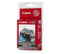 Canon PG-40 / CL-41 - Noir + 3 couleurs - Cartouche d'encre - Multipack