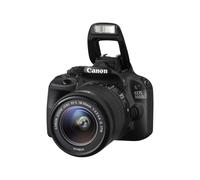 Canon EOS 100D - Appareil photo numérique - Reflex - 18.0 MP - APS-C - 1080p / 30 pi/s - 3x zoom optique objectif EF-S 18-55 mm IS STM - noir