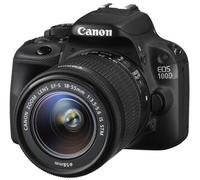Canon EOS 100D + EF-S 18-55mm Kit d'appareil-photo SLR 18 MP CMOS 5184 x 3456 pixels Noir