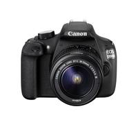 Canon EOS 1200D + EF-S 18-55 mm Kit d'appareil-photo SLR 18 MP CMOS 5184 x 3456 pixels Noir