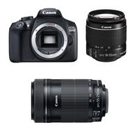 CANON EOS 1300D + 18-55 IS II + 55-250 IS STM GARANTI 3 ans