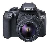 Canon EOS 1300D - Appareil photo numérique - Reflex - 18.0 MP - APS-C - 1080p / 30 pi/s - corps uniquement - Wi-Fi, NFC - noir Noir