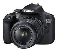 Canon EOS 2000D + EF-S 18-55mm f/3.5-5.6 III Kit d'appareil-photo SLR 24,1 MP CMOS 6000 x 4000 pixels Noir