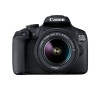 Canon EOS 2000D + EF-S 18-55mm f/3.5-5.6 III Kit d'appareil-photo SLR 24,1 MP CMOS 6000 x 4000 pixels Noir