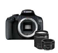 Canon EOS 2000D + 18-55mm DC III + 50mm F/1.8 STM | + Premium Service Pack
