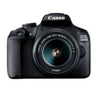Canon EOS 2000D BK 18-55 IS II EU26 Kit d'appareil-photo SLR 24,1 MP CMOS 6000 x 4000 pixels Noir