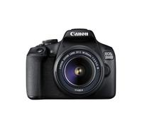 Canon EOS 2000D BK 18-55 IS + SB130 +16GB EU26 Kit d'appareil-photo SLR 24,1 MP CMOS 6000 x 4000 pixels Noir