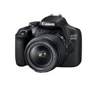 Canon EOS 2000D BK 18-55 IS II EU26 Kit d'appareil-photo SLR 24,1 MP CMOS 6000 x 4000 pixels Noir