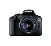 Canon EOS 2000D + EF-S 18-55mm f/3.5-5.6 III Kit d'appareil-photo SLR 24,1 MP CMOS 6000 x 4000 pixels Noir