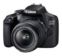 Canon EOS-2000D Appareil photo reflex numérique avec EF-S 18-55 mm IS II 24.1