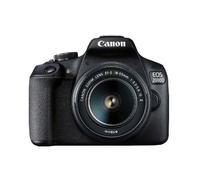 Canon EOS 2000D BK 18-55 IS II EU26 Kit d'appareil-photo SLR 24,1 MP CMOS 6000 x 4000 pixels Noir