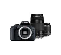 Canon EOS 2000D+EF-S 18-55 IS II+EF 75-300 f/4-5,6 III + Sac + Carte mémoire SD 16 Go
