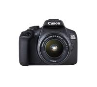 Canon EOS 2000D + EF-S 18-55mm f/3.5-5.6 IS II Kit d'appareil-photo SLR 24,1 MP CMOS 6000 x 4000 pixels Noir - Neuf