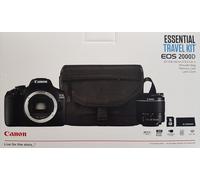 CANON EOS 2000D Kit Appareil photo reflex 18-55 mm Objectif incl. sacoche, carte mémoire