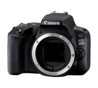 Canon EOS 200D - Appareil photo numérique - Reflex - 24.2 MP - APS-C - 1080p / 60 pi/s - 3x zoom optique objectif EF-S 18-55 mm DC III - Wi-Fi, Bluetooth, NFC - noir