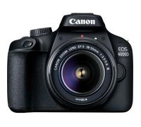 Canon EOS 4000D + EF-S 18-55mm DC III Kit d'appareil-photo SLR 18 MP 5184 x 3456 pixels Noir