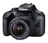 Canon EOS 4000D + EF-S 18-55mm DC III Kit d'appareil-photo SLR 18 MP 5184 x 3456 pixels Noir