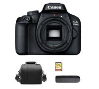 CANON EOS 4000D reflex 18 mpix Body Noir + SD 32Go + Sac + Memory Card Reader
