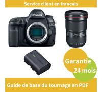 Canon EOS 5D Mark IV Caméra+Canon Objectif EF 16-35mm f/2.8 L III USM+Canon batterie LP-E6NH Officielle