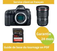 Canon EOS 5D Mark IV Caméra+Canon Objectif EF 16-35mm f/2.8 L III USM+SanDisk 64 Go Extreme PRO carte SDXC UHS-I U3 V30 4K jusqu'à 200