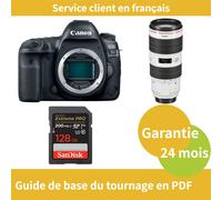 Canon EOS 5D Mark IV Caméra+Canon Objectif EF 70-200mm f/2.8 L IS III USM+SanDisk 128 Go Extreme PRO carte SDXC UHS-I jusqu'à 200