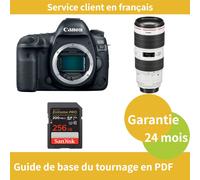 Canon EOS 5D Mark IV Caméra+Canon Objectif EF 70-200mm f/2.8 L IS III USM+SanDisk 256 Go Extreme PRO carte SDXC UHS-I jusqu'à 200