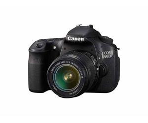 Canon EOS 60D + EF-S 18-55mm Kit d'appareil-photo SLR 18 MP CMOS 5184 x 3456 pixels Noir