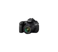 Canon EOS 60D Kit 18-55 IS - 18 MP, Full HD 1080p, ISO 6400 (12800), écran Clear View 7,7 cm, stabilisation d'image 4 stops