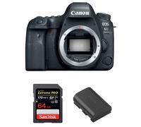 Canon EOS 6D Mark II Nu + SanDisk 64GB Extreme PRO UHS-I SDXC 170 MB/s + Canon LP-E6N Garantie 2 ans