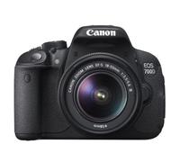 Canon EOS 700D + EF-S 18-55mm III Kit d'appareil-photo SLR 18 MP CMOS 5184 x 3456 pixels Noir