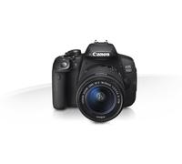 Canon EOS 700D + EF-S 18-55mm Kit d'appareil-photo SLR 18 MP CMOS 5184 x 3456 pixels Noir