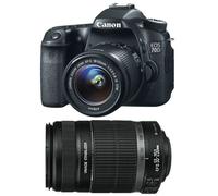 CANON EOS 70D + 18-55 IS STM + 55-250 IS