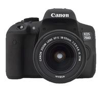 CANON EOS 750D Appareil Photo Numérique Reflex 24 MP + Objectif 18-55 mm IS STM