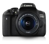 Canon EOS 750D + EF-S18-55mm IS STM Kit d'appareil-photo SLR 24,2 MP CMOS 6000 x 4000 pixels Noir