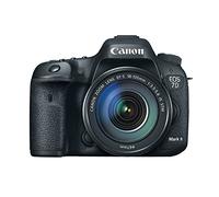 Canon EOS 7d Mark II + EF-S 18 - 135 mm SLR Camera Kit 20.2 MP CMOS 5472 x 3648pixels Black - Digital Cameras (20.2 MP, 5472 x 3648 Pixels, CMOS, Full HD, 910 g, Black)