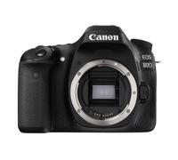 Canon Boîtier EOS 80D 24,2 MP CMOS 6000×4000 Noir – Boîtier nu