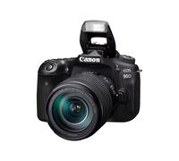 Canon EOS 90D - Appareil photo numérique - Reflex - 32.5 MP - 4K / 30 pi/s - 7.5x zoom optique objectif EF-S 18 - 135 mm IS USM - Wi-Fi, Bluetooth
