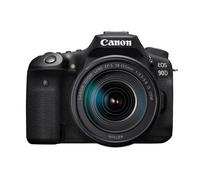 Canon EOS 90D + EF-S 18-135mm f/3.5-5.6 IS USM Kit d'appareil-photo SLR 32,5 MP CMOS 6960 x 4640 pixels Noir