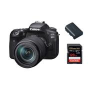Canon EOS 90D Kit EF-S 18-135mm F3.5-5.6 IS USM + SanDisk 128 Go + LP-E6N
