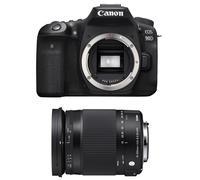 CANON EOS 90D + SIGMA 18-300 OS HSM Contemporary Garanti 3 ans