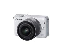 Canon EOS M10 + EF-M 15-45mm f/3.5-6.3 IS STM MILC 18 MP CMOS 5184 x 3456 pixels Blanc
