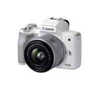 Canon EOS M50 Mark II Blanc + EF-M 15-45mm f/3,5-6,3 IS STM Silver