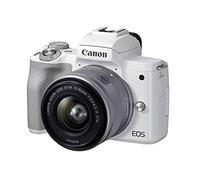 Canon EOS M50 Mark II + EF-M 15-45 mm est kit STM Blanc, Zoom Optique