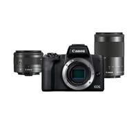 Canon EOS M50 Mark II + M15-45 S+M55-200 EU26 MILC 24,1 MP CMOS 6000 x 4000 pixels Noir